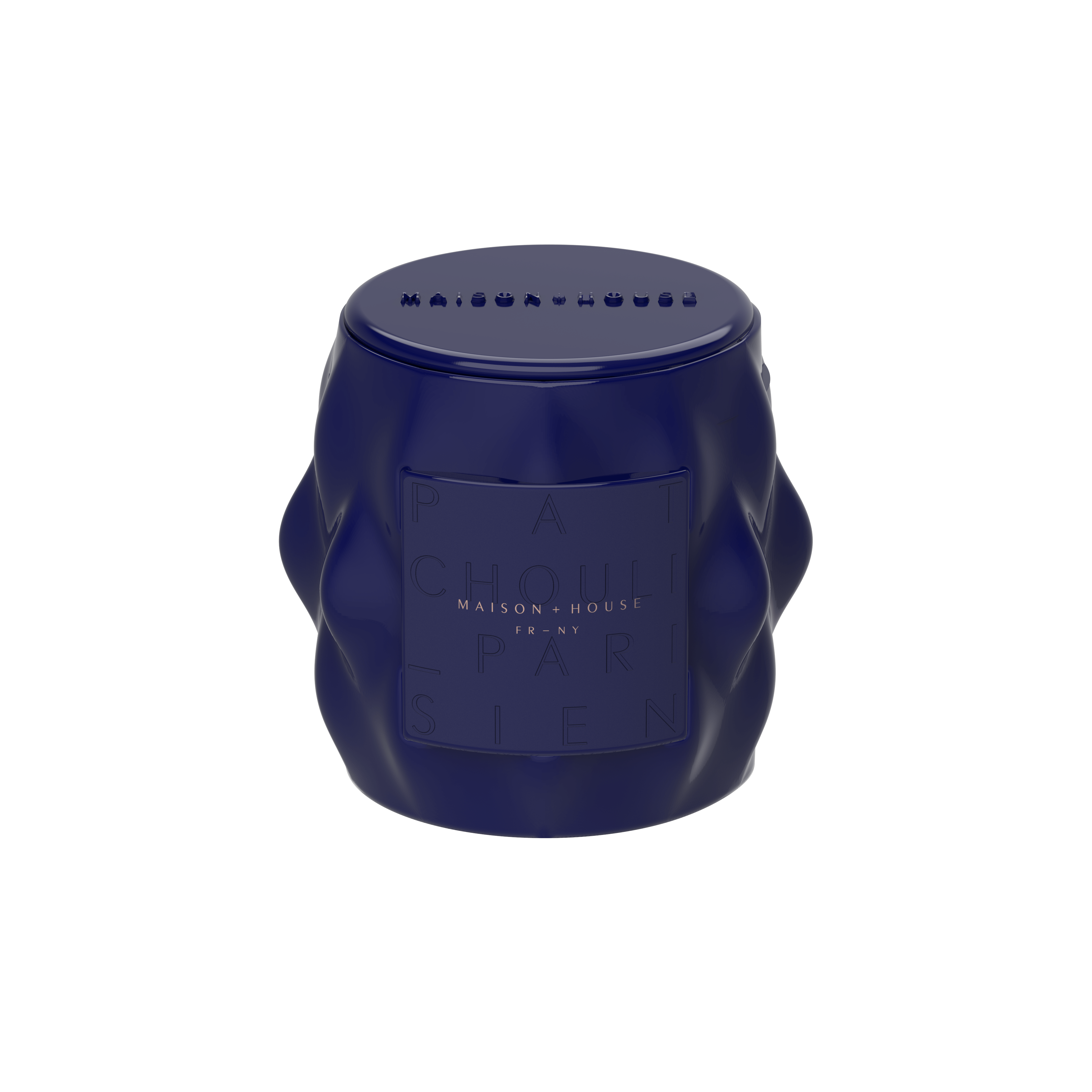 Maison+House Patchouli Parisien Artisanal French-Fragrance Candle in Limoges Porcelain