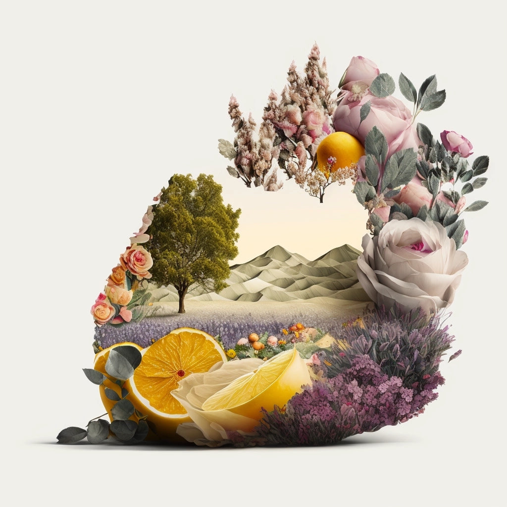 Through the Roses / à Travers les Roses Artisanal French-Fragrance Candle in Limoges Porcelain