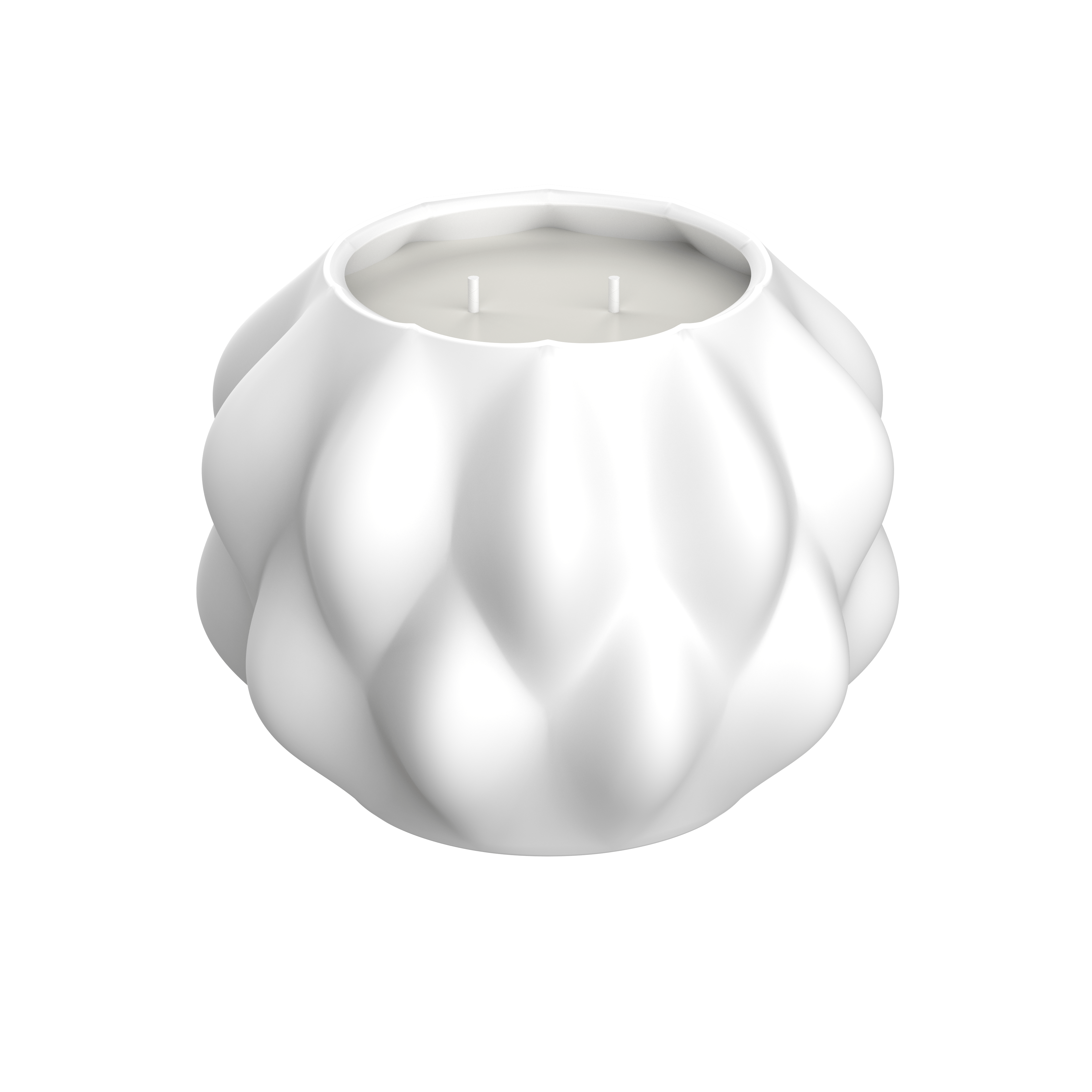 Maison+House Limited 1st Edition, Medium Récif de Corail French-Fragrance Candle in Matte Porcelain Vase