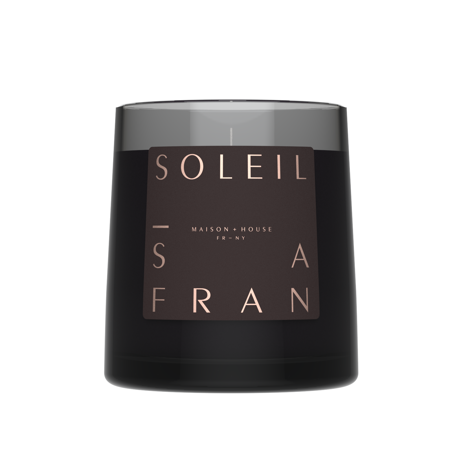 Saffron Sunset Artisanal French-Fragrance Candle — Reserve Collection —