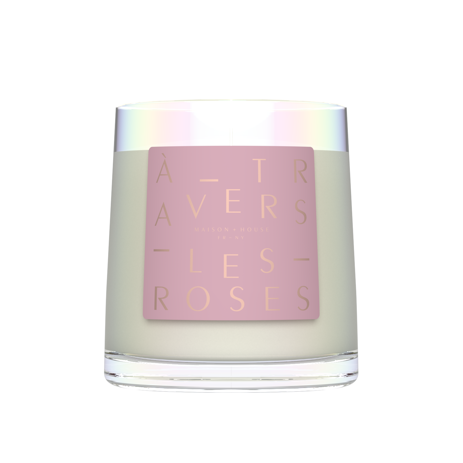 Through the Roses Artisanal French-Fragrance Candle